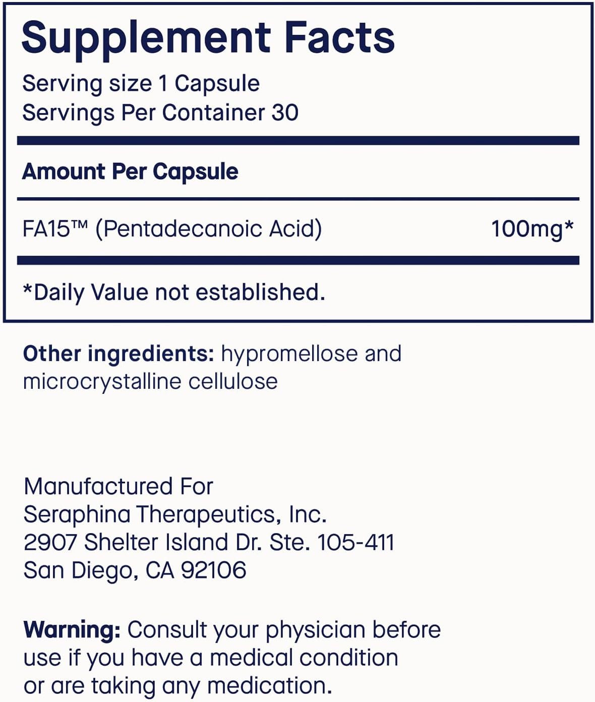 fatty15® — Cellular Health & Longevity Supplement |  90-180 Counts | 30%–50% OFF | Single & 2-Pack Bundles